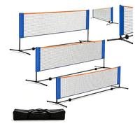 Filet Badminton Exterieur,Support Réglable en Hauteur Et Sac De Transport Portable,Facile à Assembler Ou à Démonter,Adapté à Diverses Situations,on Peut Jouer au Tennis,au Pickleball ou au Volley