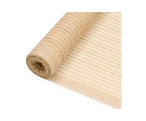Filet brise-vue Beige 1,2x25 m PEHD 195 g/m²