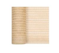 Filet brise-vue Beige 2x50 m PEHD 195 g/m²