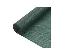Filet Brise-vue Filet d'Ombrage Filet d'Intimité Pare-vue de Jardin Terrasse Balcon Extérieur Perméable au Vent Vert 3,6x25 m PEHD 75 g/m²