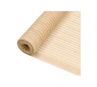 vidaXL Filet Brise-vue Moustiquaire d'Intimité Moustiquaire de Protection de Balcon Terrasse Jardin Extérieur Beige 1,2x25 m PEHD 75 g/m² Beige G