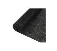 Filet brise-vue Noir 1,8x50 m PEHD 195 g/m²