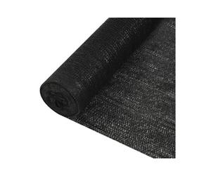 Filet brise vue Noir 1x10 m PEHD 195 g m²
