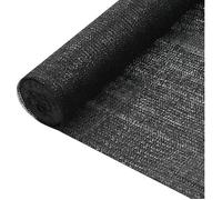 Filet brise-vue - VIDAXL - 1,2x10 m - Noir - 75 g/m² - Résistant aux UV et moisissures