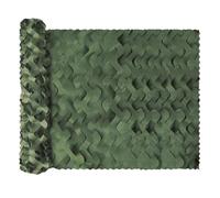 Filet Camouflage Militaire Grande 2×20M, Résistant Filet De Camouflage en 210D Tissu Oxford, Filet d’Ombrage Extérieur, pour Paysage Forestier Chasse en Plein Air Forêt Protection Solaire - Vert