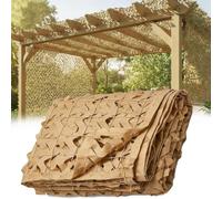 Filet Camouflage Sable 3x13m Toile d'Ombrage 3x4m 6x4m 5x10m Voiture Couvre