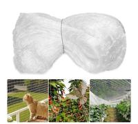 Filet Chat Balcon, 3 x 10m Filet Anti Oiseaux, File-t de Protection pour Oiseaux, Filets pour Jardin, File-t de Balcon Protectio, Filets pour Protéger Arbre Fruitier