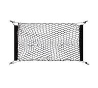Filet coffre voiture Compatible avec Skoda pour Enyaq pour iV 2020 2021 2022 2023 2024 Filet de coffre de rangement pratique filets élastiques fixes en nylon(110cm x 60cm)