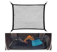 Filet Coffre Voiture pour Ford Kuga 3 (III) St-Line Vignale I 2019+ | Maille elastique extensible,Crochets fixation robustes,Maintien bagages stable,Organisation rangement coffre