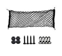 Filet Coffre Voiture Universel Élastique pour Bagages Organisateur Rangement Maille en Nylon Extensible Poche Réseau pour Intérieur Filet Rangement de Coffre(90X40)