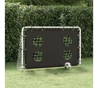 Filet d entraînement pour but de football 184x61x122 cm Blanc G
