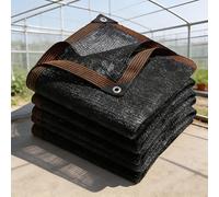 Filet D Ombrage 170 x 445 cm 90% UV Tissu D'Ombrage, Toile d'ombrage de Serres Coupe-Vent Filet pour Auvent pour Serre Jardin Pergola Pet House, Noir