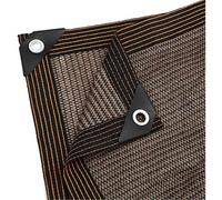 Filet D;ombrage À Œillets, Bâche en Maille Résistante Et Occultante pour Niche, Véranda, Terrasse, Serre, Protection des Plantes (5mx6m(16.4ftx19.7ft))