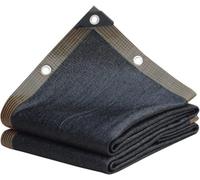 Filet D’ombrage De Jardin, Tissu De Protection Solaire, 90% Ombre, Noir/Respirant, Filet D’échafaudage pour Abri De Voiture, Aire De Jeux D’élevage, GR, 6X8m/19.68X26.24ft