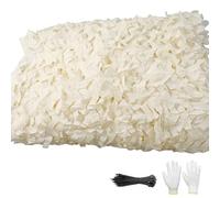 Filet D’Ombrage Extérieur Résistant - Filet De Camouflage Beige - Protection Solaire & Voile D'Ombrage pour Terrasse, La Chasse, Bâche Camouflage 1x2m 1.5x4m 2x4m 6x8m 5x10m 10x18m 3x15m(W6xH6.5m)