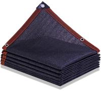 Filet D’ombrage, Toile D’ombrage Solaire Résistante Aux UV, Filet D’ombrage De Protection Extérieur avec œillets, pour Jardin, Plante, Couverture De Serre, Black, 2x8m(7 * 26ft)