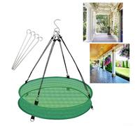 Filet d'alimentation pour oiseaux de jardin avec fonction de suspension pour encourager les interactions avec la faune locale et les possibilités d'observation des oiseaux