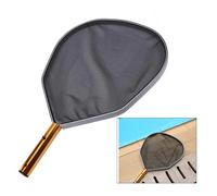 Filet d'atterrissage de piscine avec une piscine d'écumoire à bord de pelle Simple avec filet Ultra fin pour étangs de piscine fontaines spas aquariums-