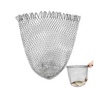 Filet d'atterrissage en maille 60 x 85 x 1 cm | Filets d'atterrissage en nylon haute résistance 60 x 85 x 1 cm pour pêche sur bateau, plage, aquarium, bassin, eau salée