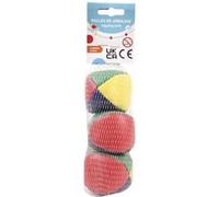 Filet de 3 balles a jongler Jaune G