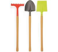 Filet de 3 grands outils de jardin - ECOIFFIER - 4338 - Préparons la terre - 70 cm