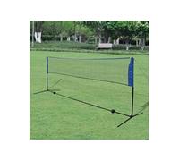 Filet de badminton - - 300 x 155 cm - Réglable - Sac de transport inclus - Multisport