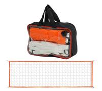 Filet de badminton de volley-ball, portable, pour piscine, design résistant à l'eau, avec sac de rangement, équipement de sport aquatique multi-usage pour fête, plage, lac, campsite, jardin, 15,09 x