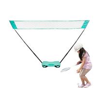 Filet de badminton, équipement de volleyball pliable - Filet de badminton portable | pour volley-ball, tennis, fêtes en plein air, intérieur, camping, vacances, plage, allée, cour