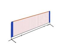 Filet de Badminton Portable 1,5 M / 3 M, Filet de Volley-Ball Réglable en Hauteur avec Sac de Transport, Support Pliant, Cordon Élastique Épaissi Et Renforcé pour Intérieur/extérieur Blue 1.5 * 0.86M