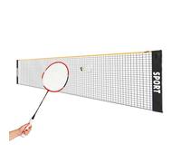 Filet De Badminton pour Jardin, Filet Volleyball Jardin - Pliable Et Compact | Filets De Volley Exterieur pour, Adultes, Sports, Plage, Court, Aire De Jeux