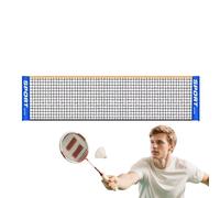 Filet de Badminton pour Jardin, Hauteur réglable et Portable pour | Accessoire de Court de Tennis, Maille d'entraînement de Fitness pour intérieur et extérieur
