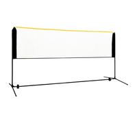 Filet de Badminton Réglable 300x103x94-158 cm Métal Entraînement Jardin vidaXL