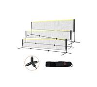 Filet de Badminton Tennis Volley-ball de 510cm Réglable Hauteur Avec Sac Transport