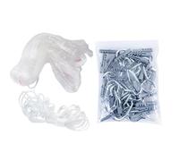 Filet de balcon pour chat - Filet de sécurité robuste pour chat - Clôture anti-chute pour animaux de compagnie | Protection d'écran de sécurité enfant pour balcon, fenêtre, installations de jeux pour