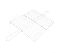 Filet de barbecue en acier inoxydable pour griller poissons et légumes Design pratique avec nettoyage facile