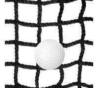 Filet De Barrière De Sport De Golf Noir,filet En Nylon Robuste Pour Les Frappes Sportives De Clôture D'arrière-cour,filet De Sécurité Sans Nœuds,filet De Prote(Size:2M×6M(6.5FT×19.7FT),Color:Noir)