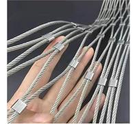 Filet de barrière Flexible en Corde d'acier Inoxydable, barrière Anti-Animaux résistante aux Chocs pour Jardin, Ferme, Ranch