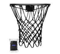 Filet de Basket-Ball de Rechange très résistant, qualité Professionnelle sur Terrain, s'adapte à la Jante Standard extérieure et intérieure, Anti-Fouet Toutes Saisons