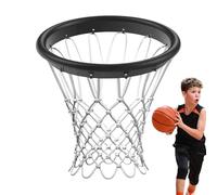 Filet de basket-ball extérieur amovible, portable, interchangeable, facile à installer, maille TPU résistante aux intempéries pour le basket-ball | Accessoires de jeu de basket-ball pour centres pour