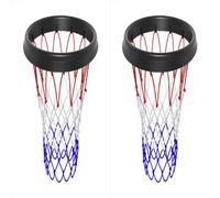 Filet de basket-ball | Filet de basket-ball portable toutes saisons | Remplacement du filet anti-fouet pour panier de basket-ball, filet de basket-ball universel pour panier, adapté aux jantes de