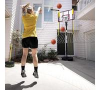 Filet de basket-ball réglable avec rotation à 90° pour une meilleure défense de l'air, parfait pour la maison, la cour et les paniers de basket-ball résidentiels