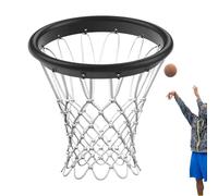 Filet de basket-ball robuste | Filet de basket-ball TPU portable de rechange pour l'extérieur, parcs, stades, scènes de loisirs, écoles, accessoires de bague de basket-ball de jeu sans enchevêtrement