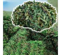 Filet De Camo Filet De Camouflage Renforcé Militaire Voile D'ombrage Camouflage De Pergola pour Chasse Déco Camping Jardin Cache Voiture Exterieur Réseau Pare-Soleil(4x6.0M)