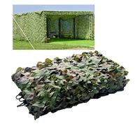 Filet De Camouflage 2m 3m 4m 5m 6m 7m 8m 9m 10m,Filet De Camouflage Militaire Renforcé,Filet D'ombrage,Pour Camping Chasse Décoration De Fête Bois,Filet De Crème Solaire,Jungle-2x6m(6.6*19.7ft)