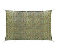 vidaXL Filet de Camouflage avec Sac de Rangement Couverture de Chasse et de Tir Abri de Camping Imperméable à l'eau Résistant aux UV 6x8 m