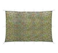 Filet de camouflage avec sac de rangement 6x7 m Vert