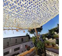 Filet De Camouflage Beige,Filet Camouflage Militaire Renforcé,Pour Chasse Camping Décoratif,Filet De Camouflage Crème Solaire,Filet D'ombrage Pour Pergola 2m 3m 4m 5m 6m 8m,Beige-3x3m(9.8*9.8ft)