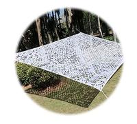 Filet De Camouflage Blanc Voile D'ombrage Camouflage Toile Camouflage 1.5x2m 2x2m 3x3m 4x6m 7x8m 6x10m 10x12m Pour Le Camping, La Chasse, La Photographie, Le Tir, Le Balcon, La Décoration De Jardin (