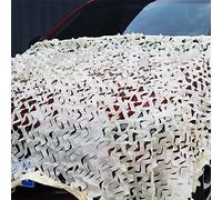 Filet de Camouflage Crème Solaire, Chasse au Filet De Camouflage,pour Thème Parti Décoration, Voiture Couvre, Voile d'ombrage Ajourée, terrasse et Jardin, Camping,3x3m