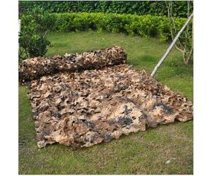 Filet de Camouflage for la Chasse, Filet de Camouflage du désert renforcé par l'armée, Filet d'ombrage de Jardin, décoration de fête à thème,Housse de Voiture et Cache extérieure(3x4m(9.8x13.1ft))